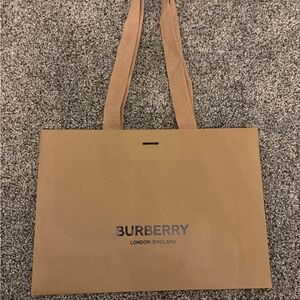 Burberry Brown Shopping Tote